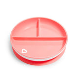 munchkin(マンチキン) たべたくなーる 吸盤付きプレート ライトピンク