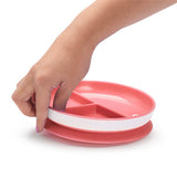 munchkin(マンチキン) たべたくなーる 吸盤付きプレート ライトピンク