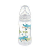 ヌーク プレミアムチョイスほ乳びん(ポリプロピレン製)/300ml/適温目盛付き ワニ NUK ダッドウェイ