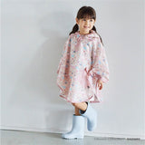 ムーミンベビー レインポンチョ 100-120/NAMI/ピンク MOOMIN BABY ダッドウェイ【子供用ポンチョ キッズレインコート カッパ 雨具 100~120cm】【送料無料 沖縄・一部地域を除く】