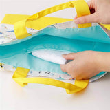 D BY DADWAY(ディーバイダッドウェイ) 撥水レッスンバッグ アニマルサーカス【入園・入学 子ども用 手提げバッグ おしゃれ】【送料無料 沖縄・一部地域を除く】