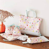 D BY DADWAY(ディーバイダッドウェイ) 撥水シューズケース フルーツガーデン【入園・入学 子ども用 上履き入れ おしゃれ 女の子】【ゆうパケット送料無料】