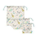 D BY DADWAY(ディーバイダッドウェイ) きんちゃく3枚セット アニマルサーカス【入園・入学 子ども用 巾着袋】【ネコポス送料無料】