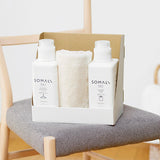 SOMALI ギフトC 洗濯セット 木村石鹸 (出産祝い 内祝い 贈り物 プレゼント)【送料無料 沖縄・一部地域を除く】