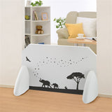 リッチェル かんたんクラフトフェンス アニマルシルエット【置くだけで簡単に設置 取り付け幅/90cmまで】【送料無料 沖縄・一部地域を除く】