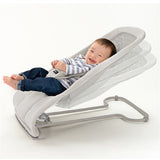 リッチェル バウンシングシートN ライトグレー【1カ月~ コンパクト収納 快適メッシュシート】【送料無料 沖縄・一部地域を除く】