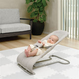 リッチェル バウンシングシートN ライトグレー【1カ月~ コンパクト収納 快適メッシュシート】【送料無料 沖縄・一部地域を除く】