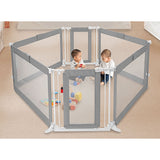 スーパーワイドゲイト グレー 日本育児【ラッピング不可商品】【送料無料 沖縄・一部地域を除く】