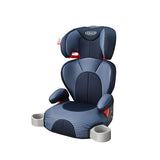 グレコ ジュニアシート ジュニアプラスDX インディゴストライプ GRACO 3歳頃から11歳頃まで ロングユース 収納式カップホルダー付き【P/N】