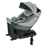 アップリカ クルリラAD ライトグレーGR ISOFIX/シートベルト対応チャイルドシート【P/N】【ラッピング不可商品】【送料無料 沖縄・一部地域を除く】