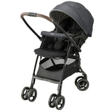 【シートマットプレゼント】ラクーナクッション AE グレー(GR) アップリカ ベビーカー 軽量 オート4輪 両対面 A型 振動吸収設計【P/N】【3年保証対象品】【送料無料 沖縄・一部地域を除く】【ラッピング不可商品】