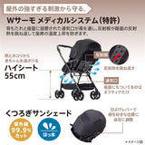 【シートマットプレゼント】アップリカ オプティア クッション グレイス オニキスブラック BK【P/N】【3年保証対象品 ベビーカー オート4輪 A形 A型 1カ月 両対面 ハイシート 振動吸収設計  ワンタッチ開閉 自立】【送料無料 沖縄・一部地域を除く】【ラッピング不可商品】