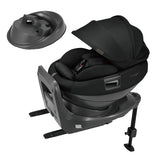 コンビ ホワイトレーベル THE S plus ISOFIX エッグショック ZD ブラック(BK) (プレミアムモデル)【送料無料 沖縄・一部地域を除く】