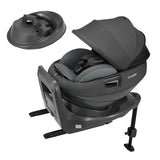コンビ ホワイトレーベル THE S ISOFIX エッグショック ZD グレー(GL)(スタンダードモデル)【送料無料 沖縄・一部地域を除く】