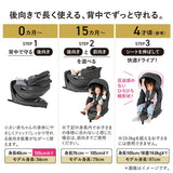 コンビ ホワイトレーベル THE S plus ISOFIX エッグショック ZD ブラック(BK) (プレミアムモデル)【送料無料 沖縄・一部地域を除く】