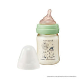 コンビ テテオ 授乳のお手本 哺乳びんプラスチック製 160ml SSサイズ乳首付 モンポケ【送料無料 沖縄・一部地域を除く】