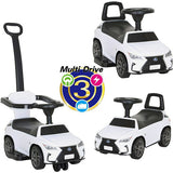 A-kids 3in1レクサスRX450h S-RXWホワイト LEXUS電動・押手・足けり乗用 ミズタニ【ラッピング不可商品】【送料無料 沖縄・一部地域を除く】