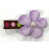 エンジェルズリボン シックフラワー(1ケ入) B021 Angel's ribbon 【滑らないヘアクリップ 子ども 子供 キッズ ヘアアクセサリー】【ゆうパケット送料無料】