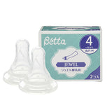 ベッタ ジュエル 替乳首2個セット ( 丸穴M ) Betta