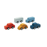 PLANTOYS(プラントイ) ミニカーセット6286【3歳~ 木製玩具 くるまのおもちゃ】【送料無料 沖縄・一部地域を除く】
