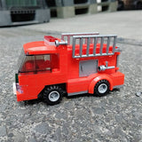 ブロックはたらくのりもの 117パーツのブロックでつくる! 消防車 シルバーバック