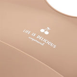 Ampersand(アンパサンド) シリコンビブL143012 ピンク