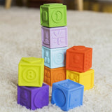 ブライトスターツ  カレイドキューブ・ソフトブロック 9個 KidsII 【型はめ 数字 形 色 知育玩具 学習おもちゃ 赤ちゃん】