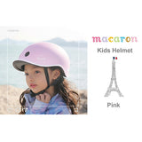 Macaronマカロン ヘルメット Pink （ピンク）子供用ヘルメット【送料無料　沖縄・一部地域を除く】
