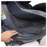 【日本製】R129対応　リーマン　ブリッド コンフォルテ ISOFIX ブラック　BRIDE Konforte LEAMAN　チャイルドシート　カーシート【ラッピング不可商品】【送料無料　沖縄・一部地域を除く】