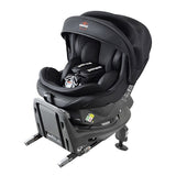 【日本製】R129対応　リーマン　ブリッド コンフォルテ ISOFIX ブラック　BRIDE Konforte LEAMAN　チャイルドシート　カーシート【ラッピング不可商品】【送料無料　沖縄・一部地域を除く】