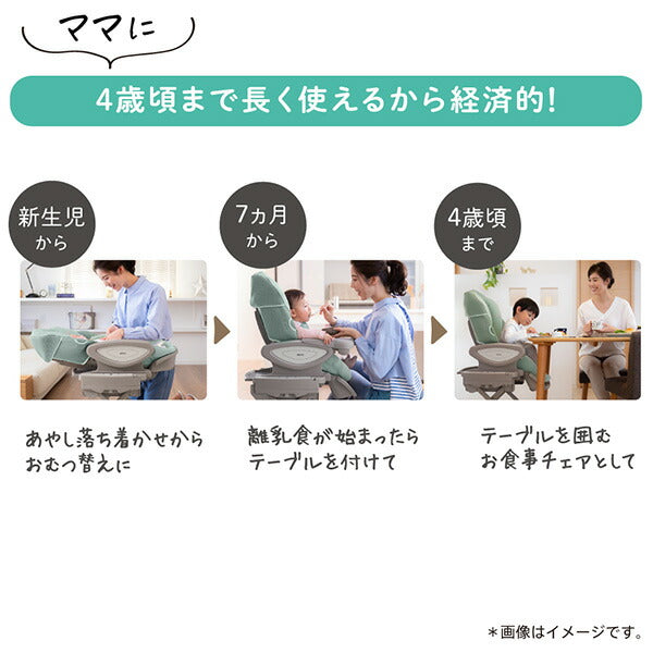 低価SALEかたやんショップ様専用　ユラリズムオートAC ペールグレー ベビー用家具