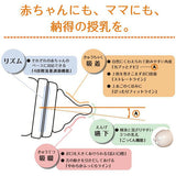 コンビ テテオ 授乳のお手本 哺乳びんプラスチック製 240ml Mサイズ乳首付【8908527301】